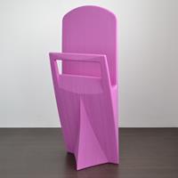 Eccopanta Schlafzimmer-Kleiderständer mit Nadelstreif-Optik  - fuchsia 1